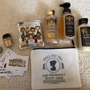 Bridgerton themed goodies! Bath and Body Works